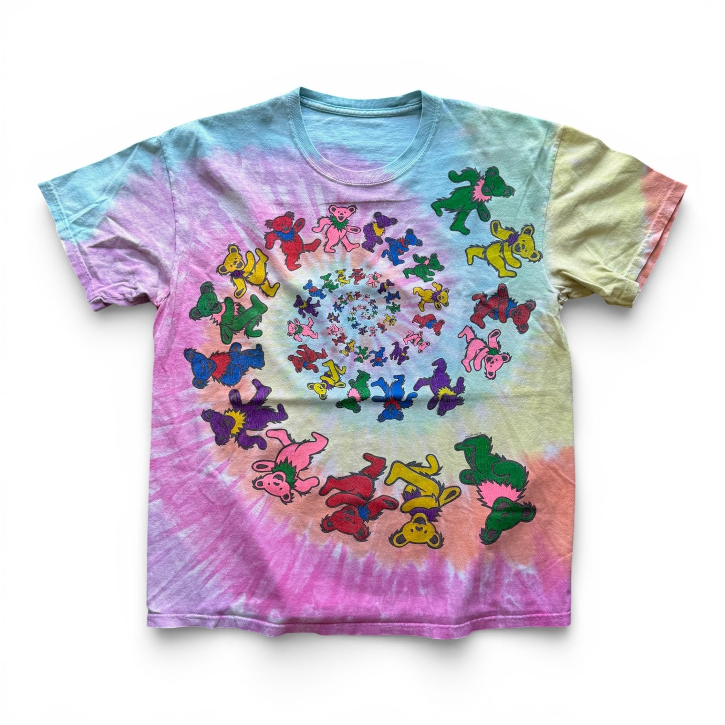 00's Grateful Dead Bears Tie-Dye T-Shirt