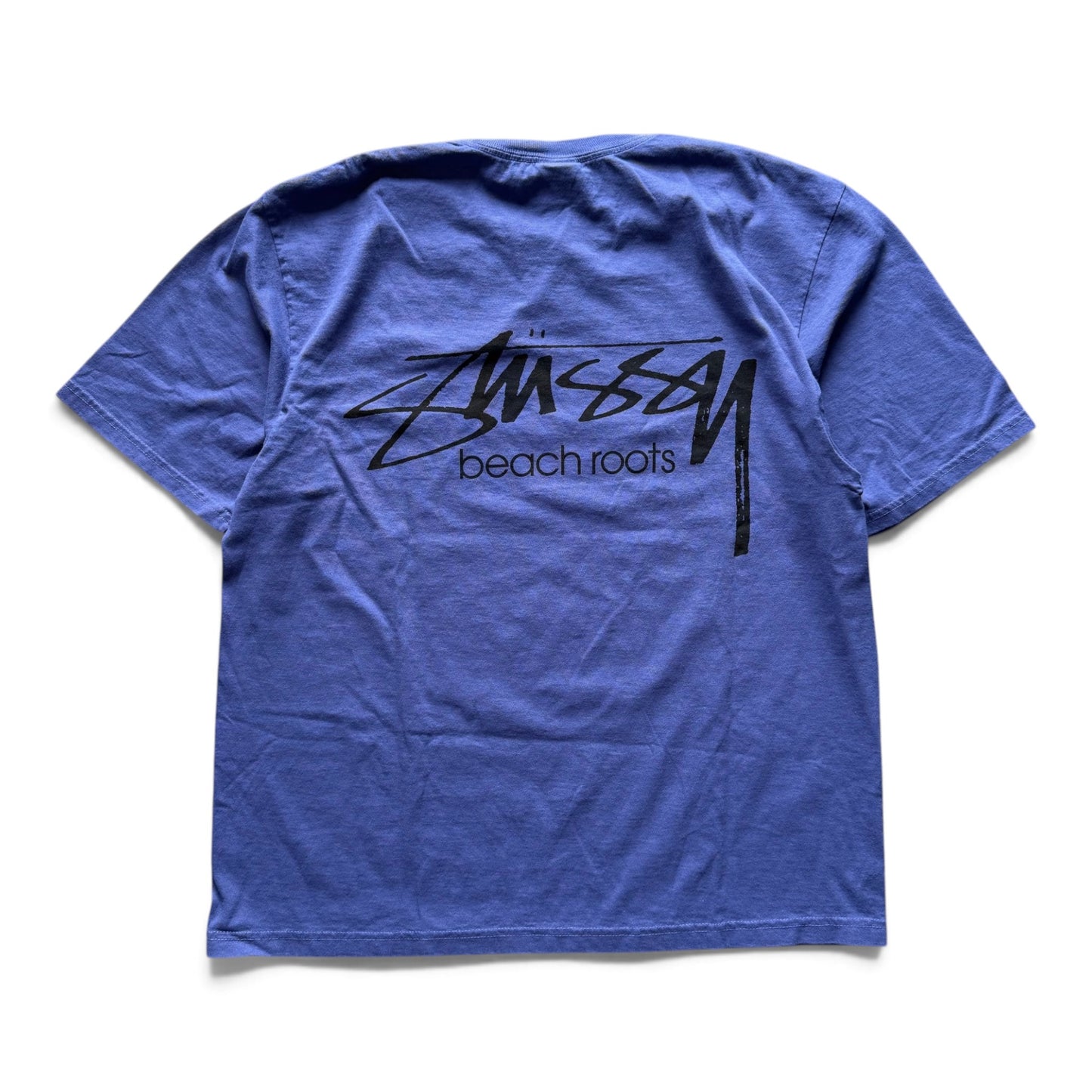 Stussy Beach Roots T-Shirt Indigo