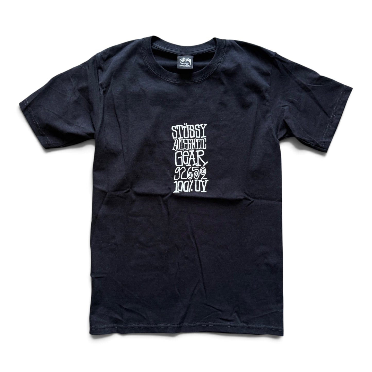 Stussy Authentic Gear 100% UV T-Shirt Black