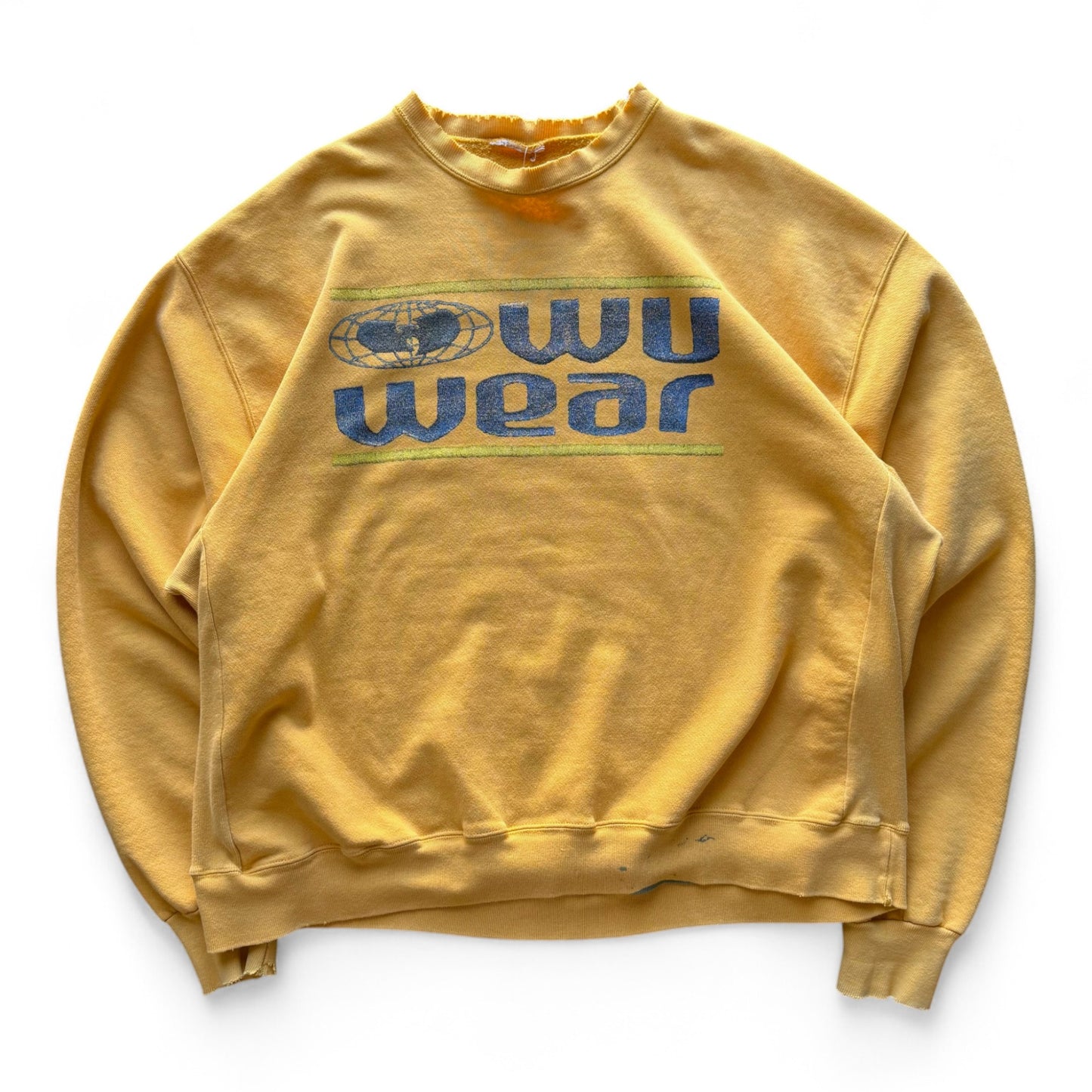 90's Wu Wear Distressed Crewneck