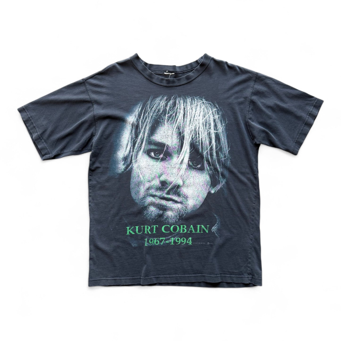 90's Kurt Kobain Memorial T-Shirt Black