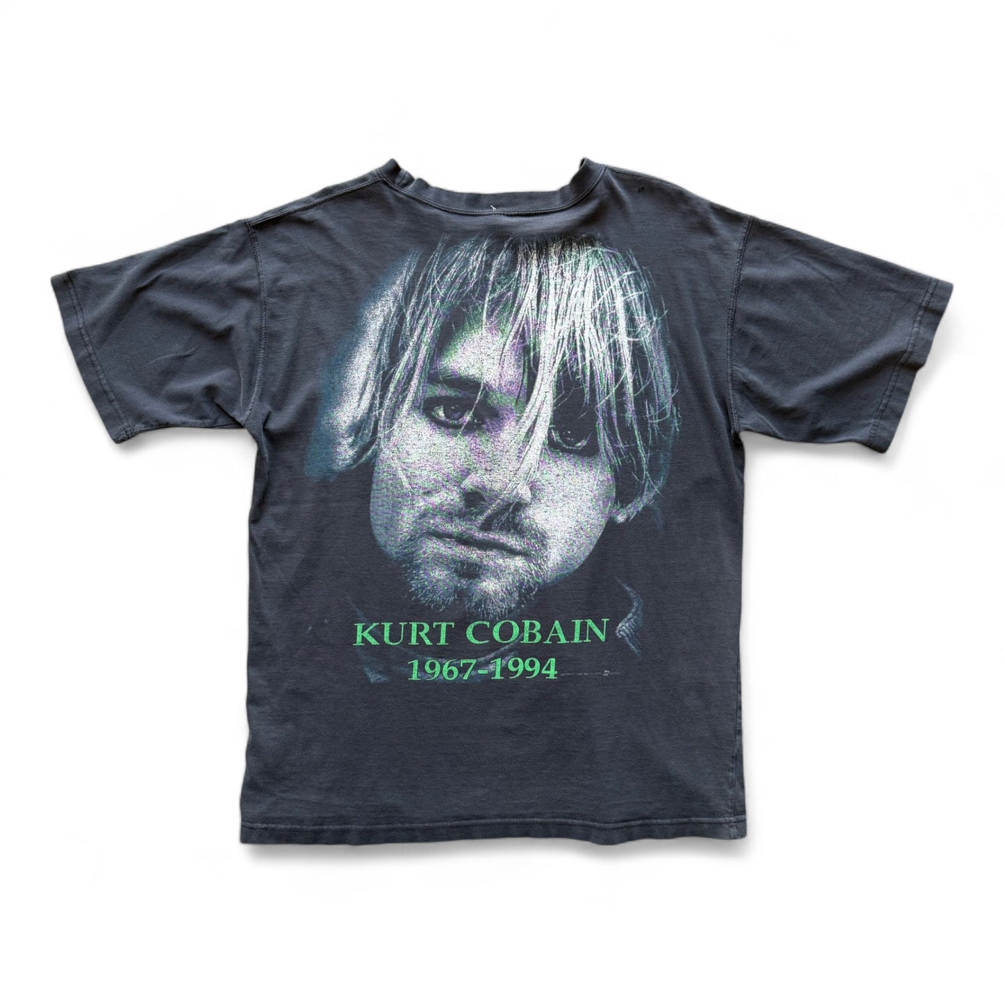 90's Kurt Kobain Memorial T-Shirt Black