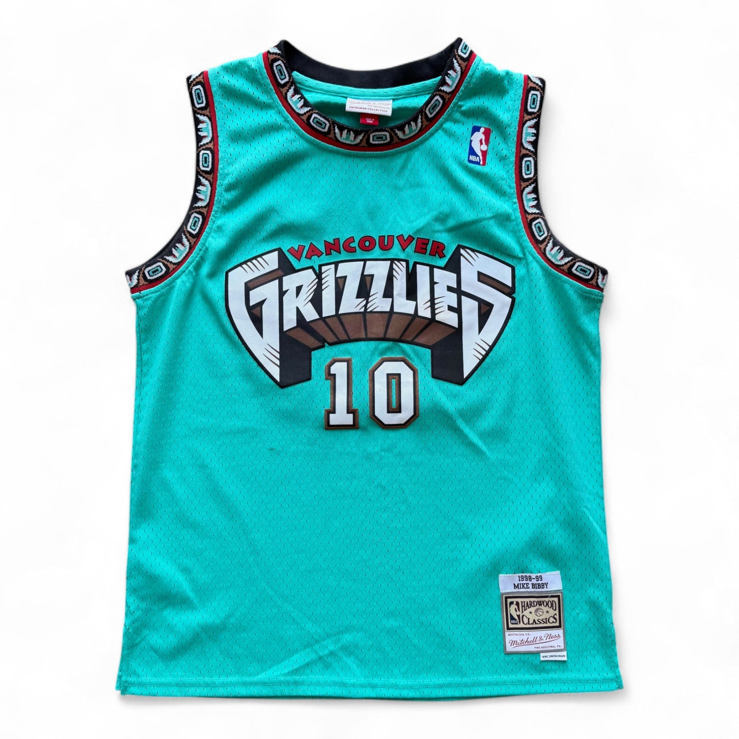 M&N Vancouver Grizzlies Mike Bibby Jersey Kids