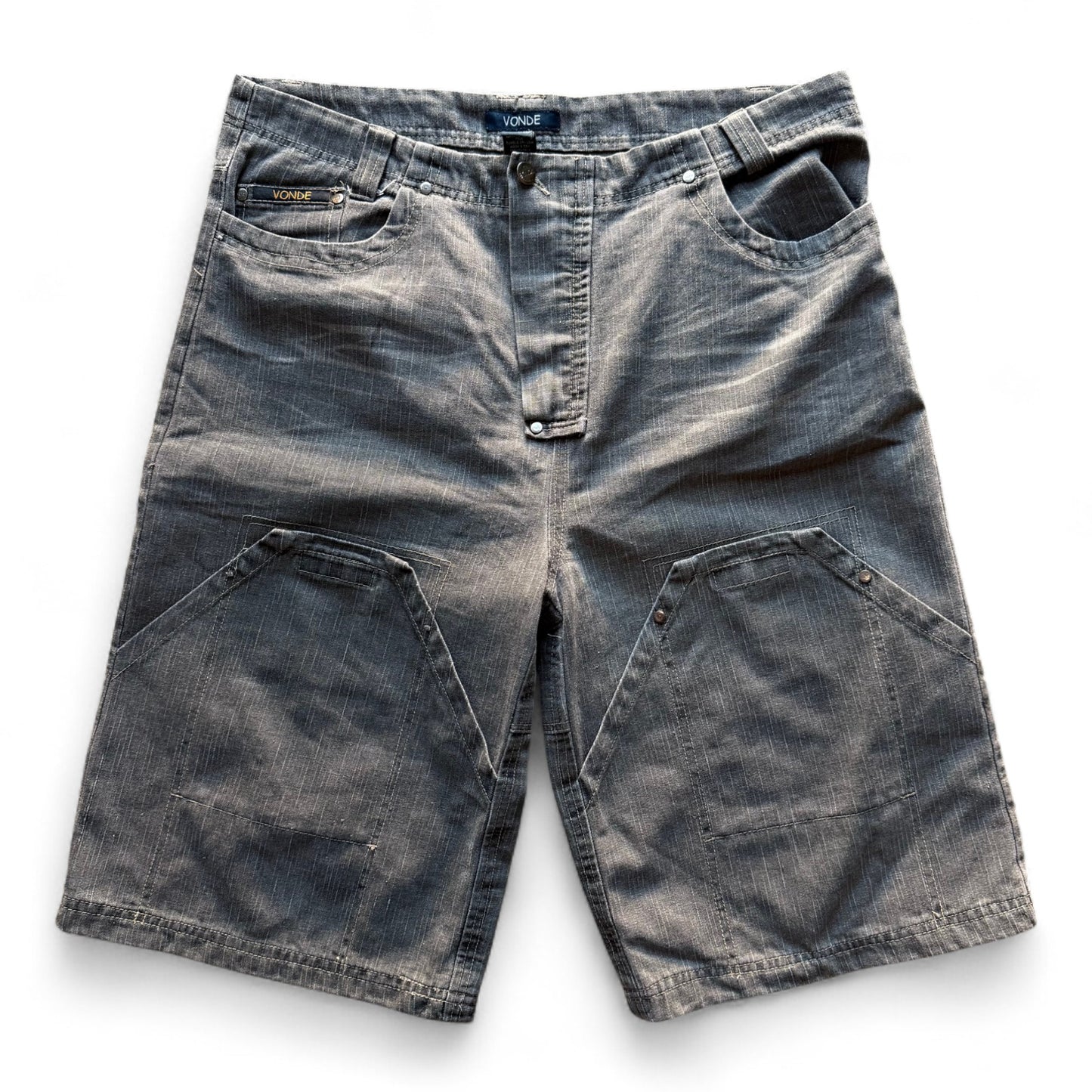 00's Vonde Black Denim Shorts
