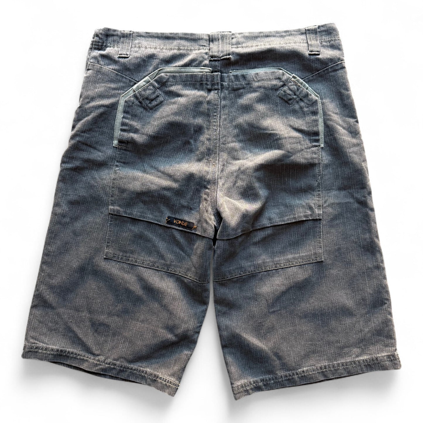 00's Vonde Black Denim Shorts