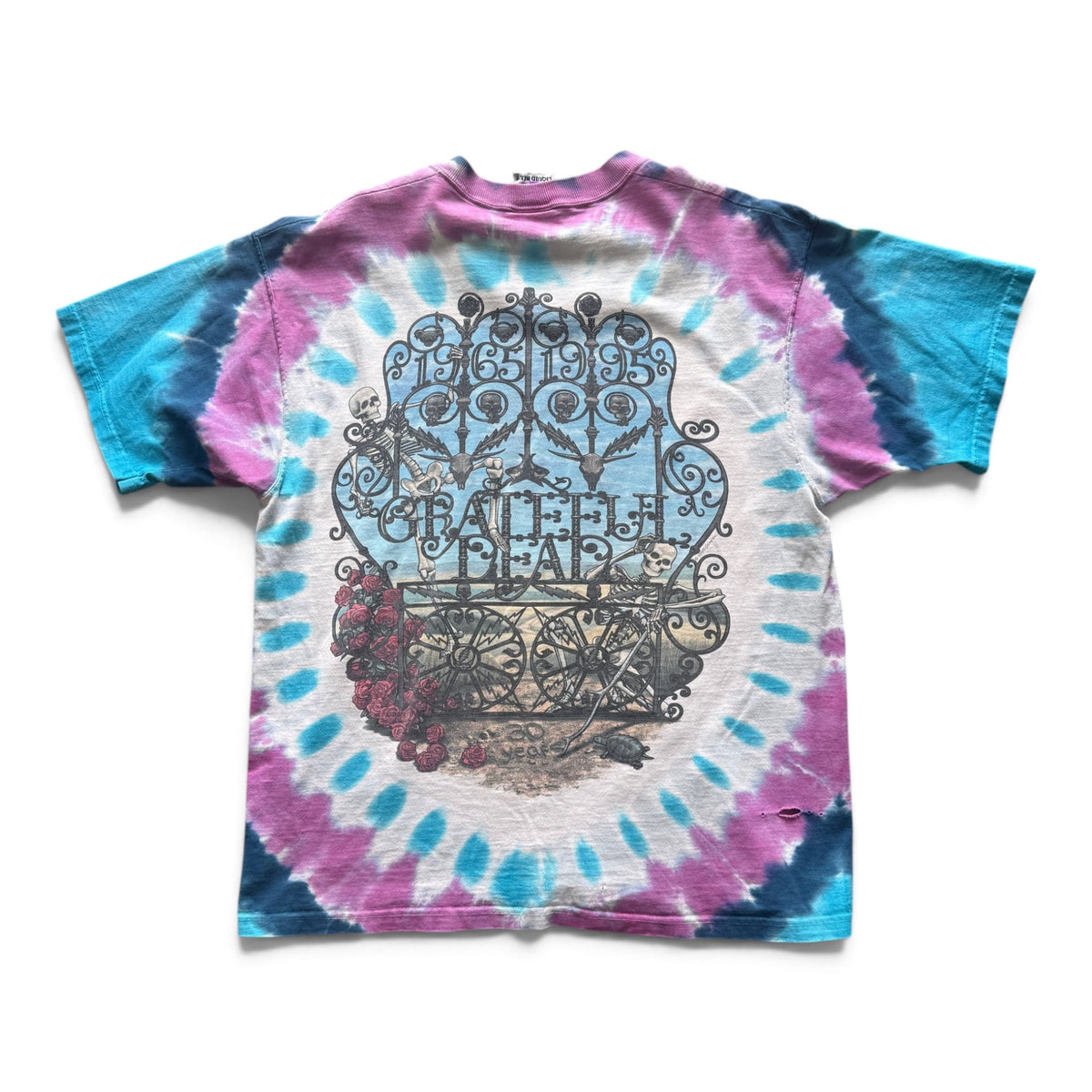 1995 Grateful Dead Liquid Blue T-Shirt