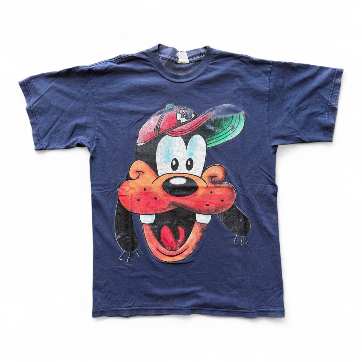 90's Kansas City Cheifs Goofy Bootleg T-Shirt