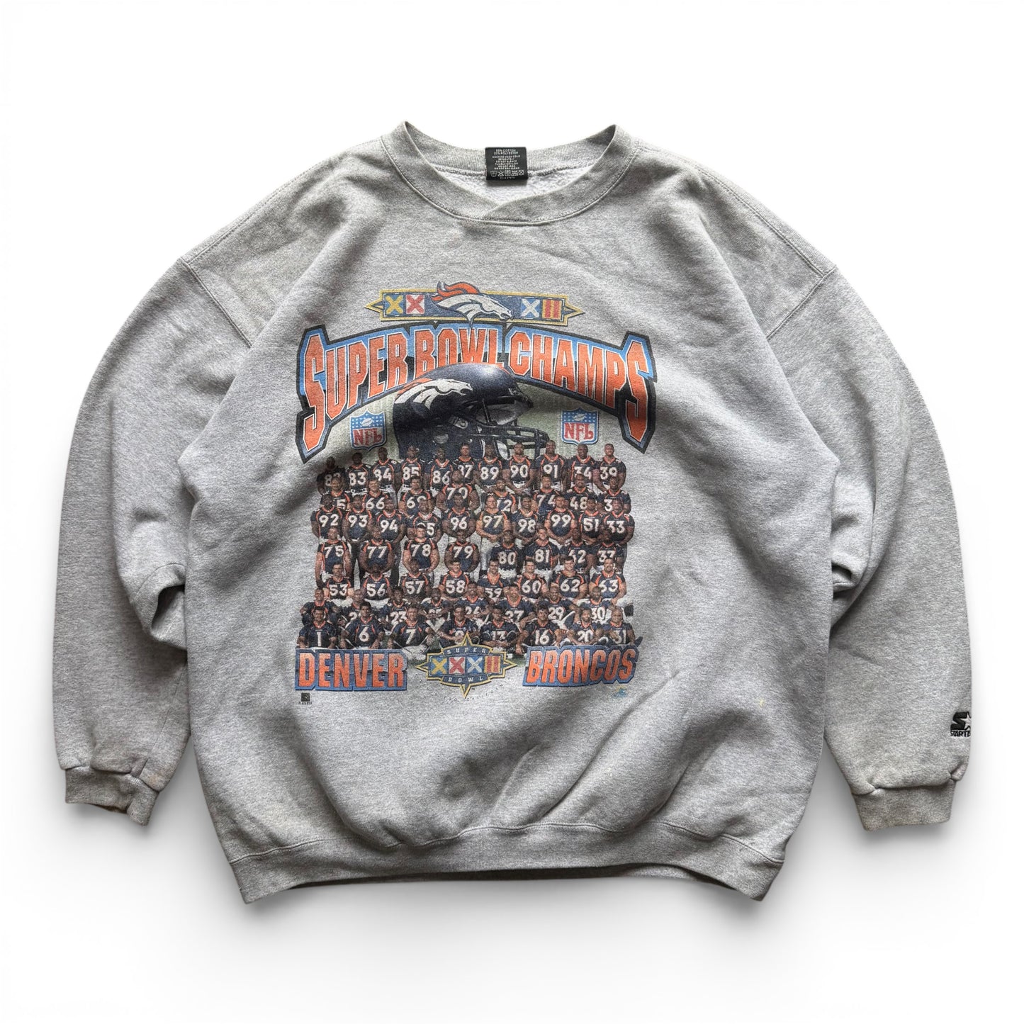 1998 Denver Broncos Super Bowl Crewneck