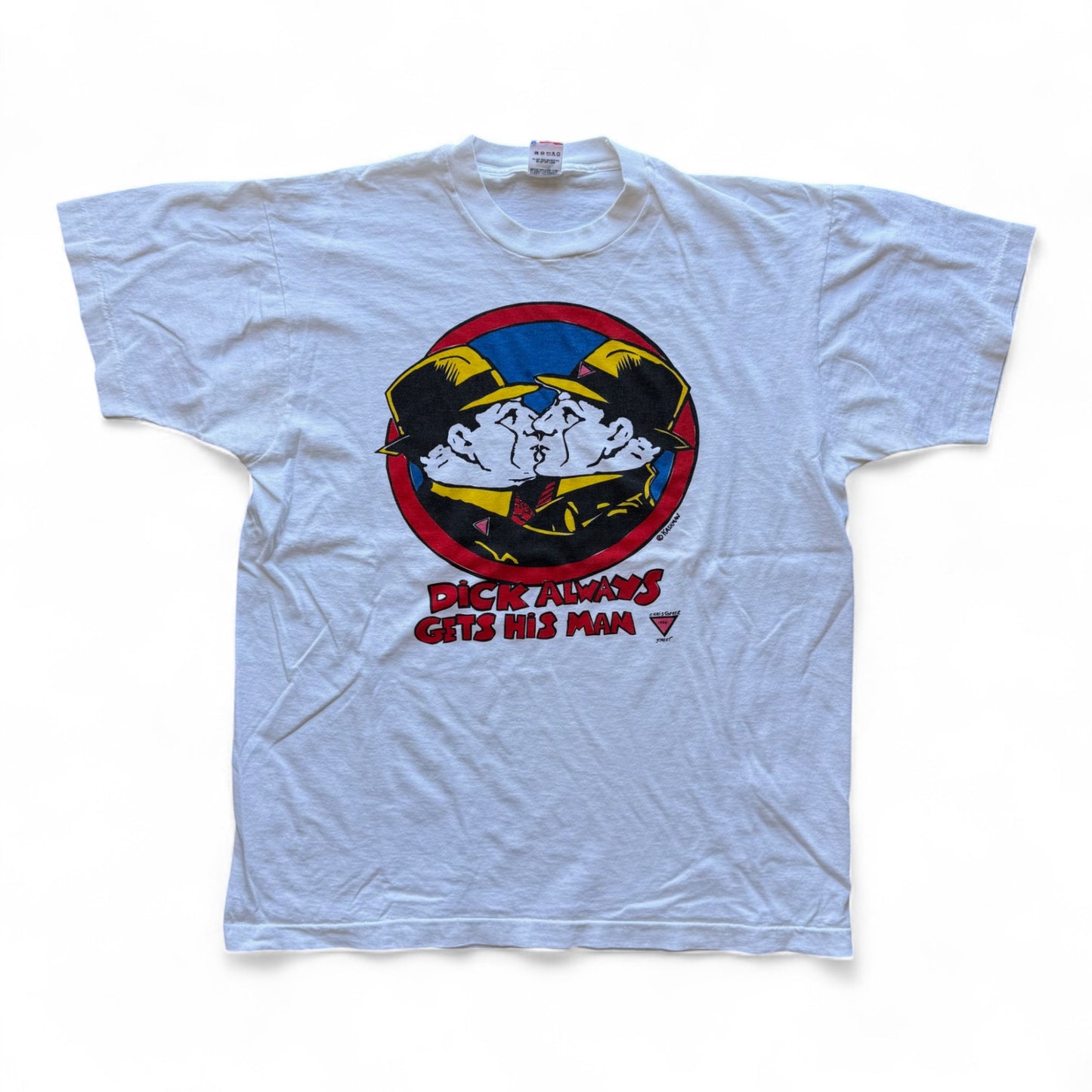 90's "Dick Always Gets His Man" T-Shirt