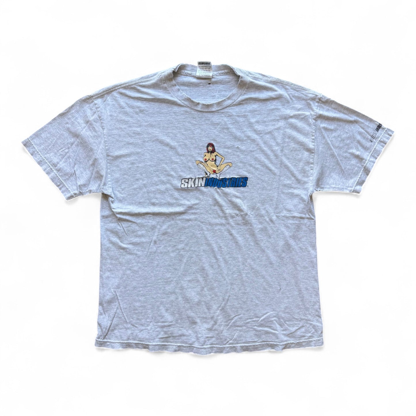 00's Skin Industries Distressed T-Shirt