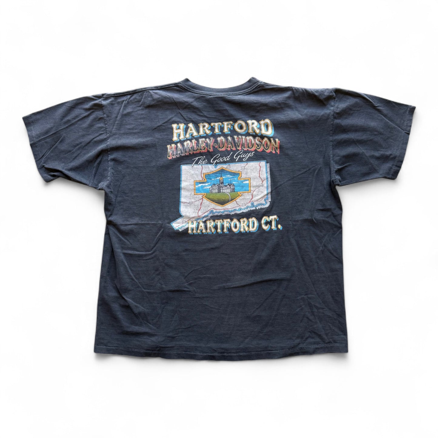 90's Harley Davidson Hartford T-Shirt