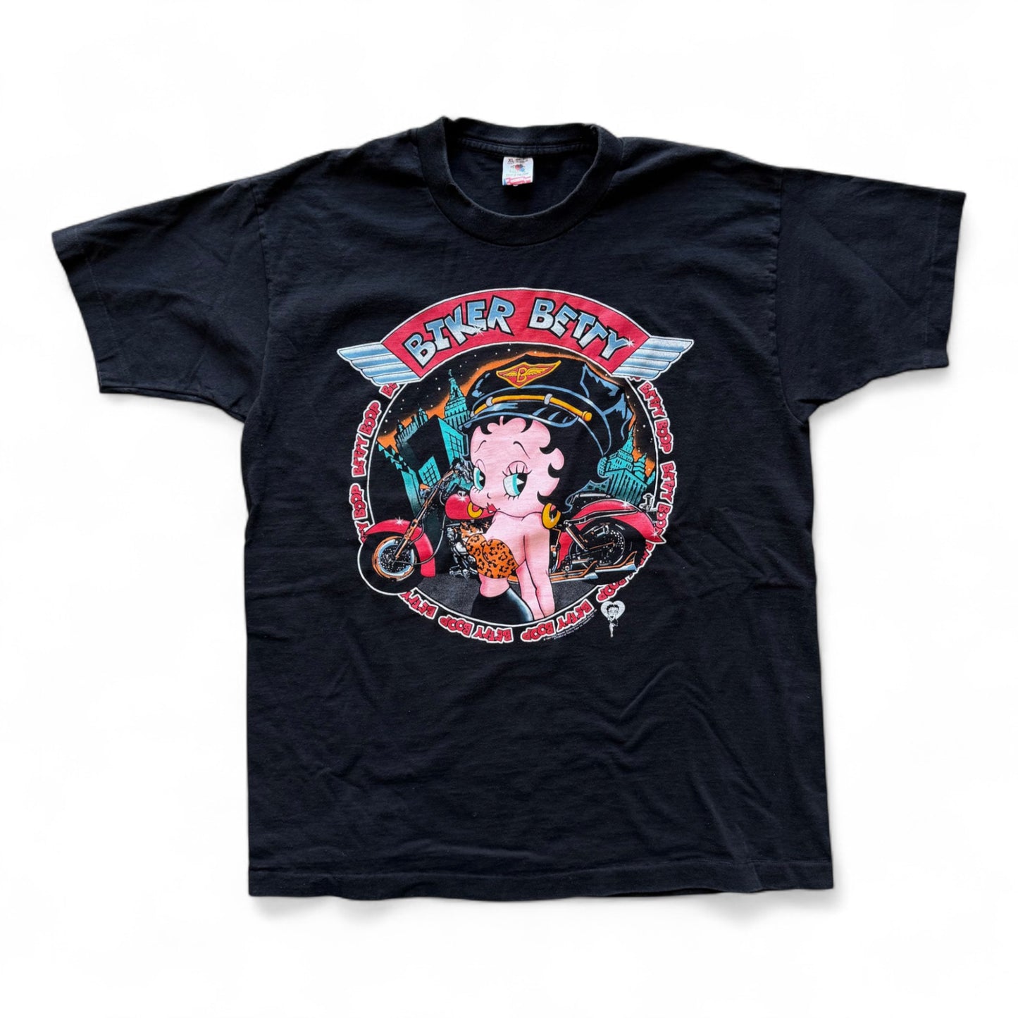 90's Betty Boop "Biker Betty" T-Shirt