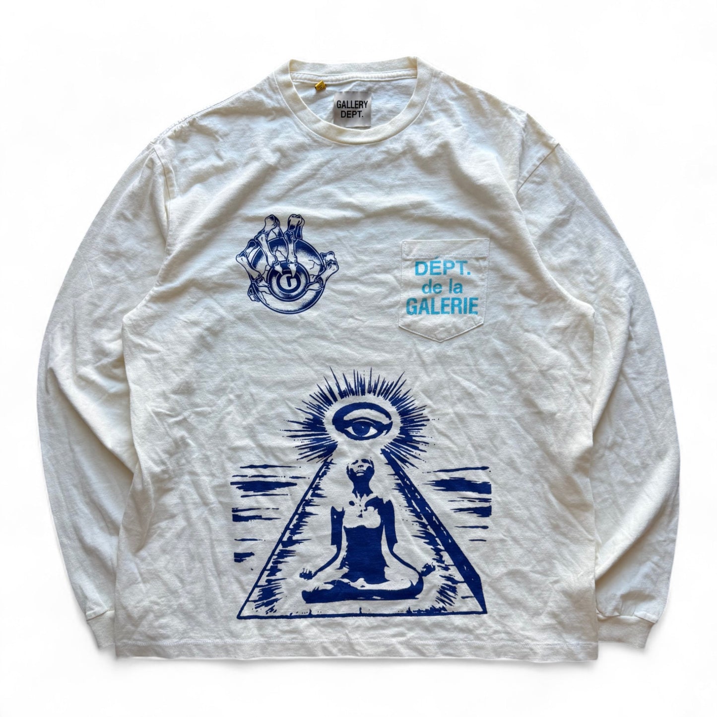 Gallery Dept. L/S Pocket Test Print T-Shirt