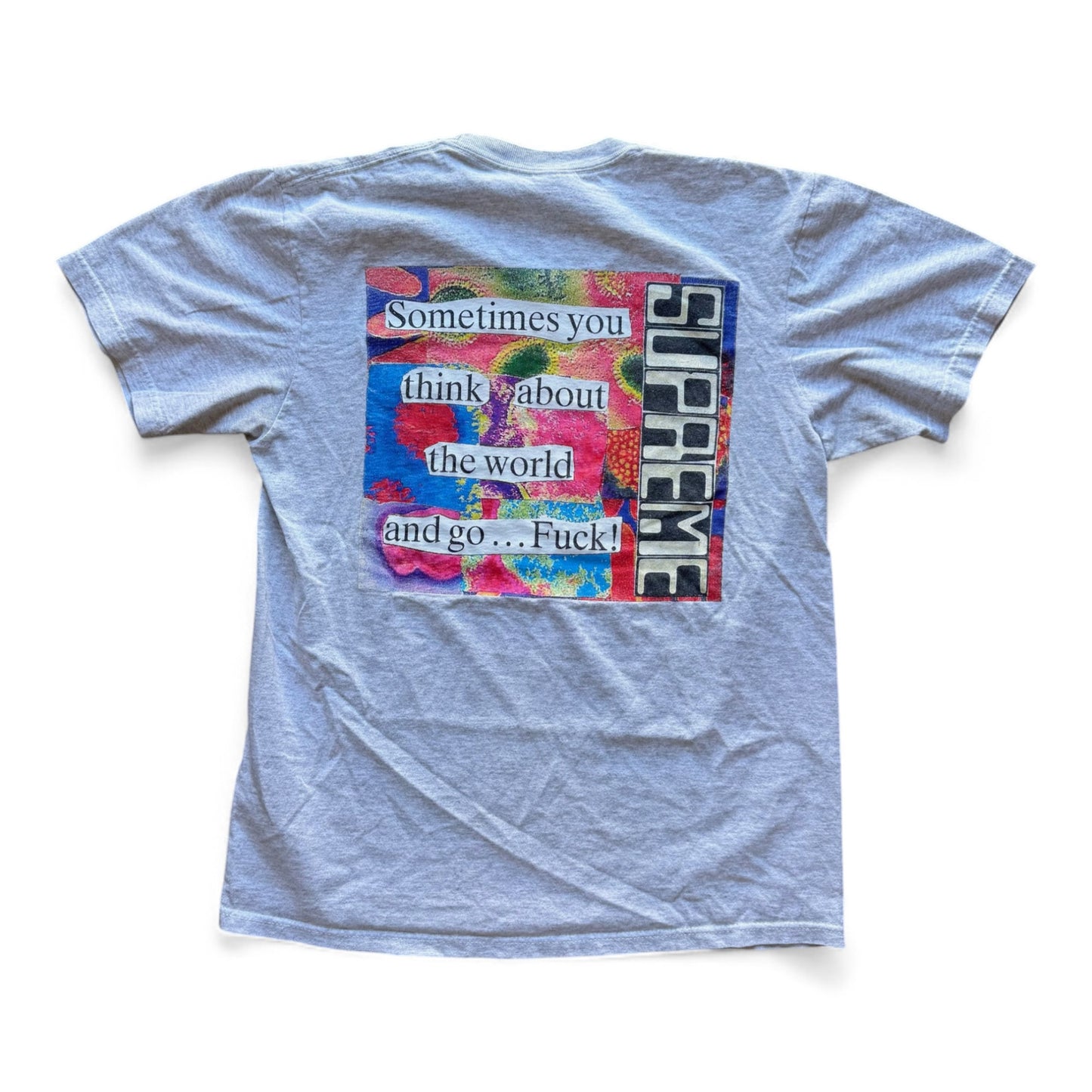Supreme Static T-Shirt Grey