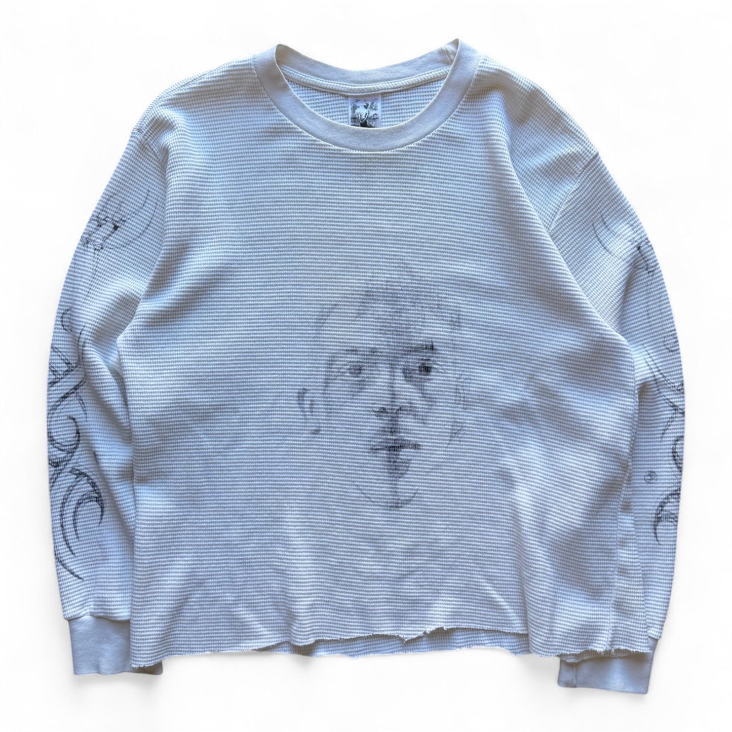 Basketcase Cropped Thermal L/S