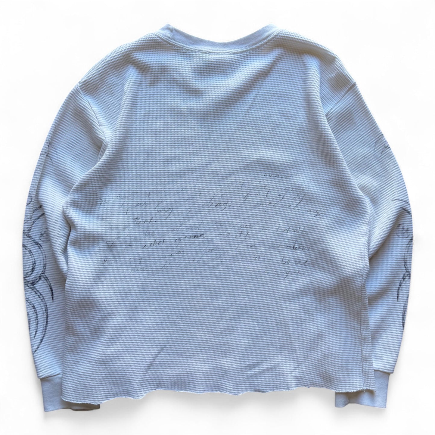 Basketcase Cropped Thermal L/S