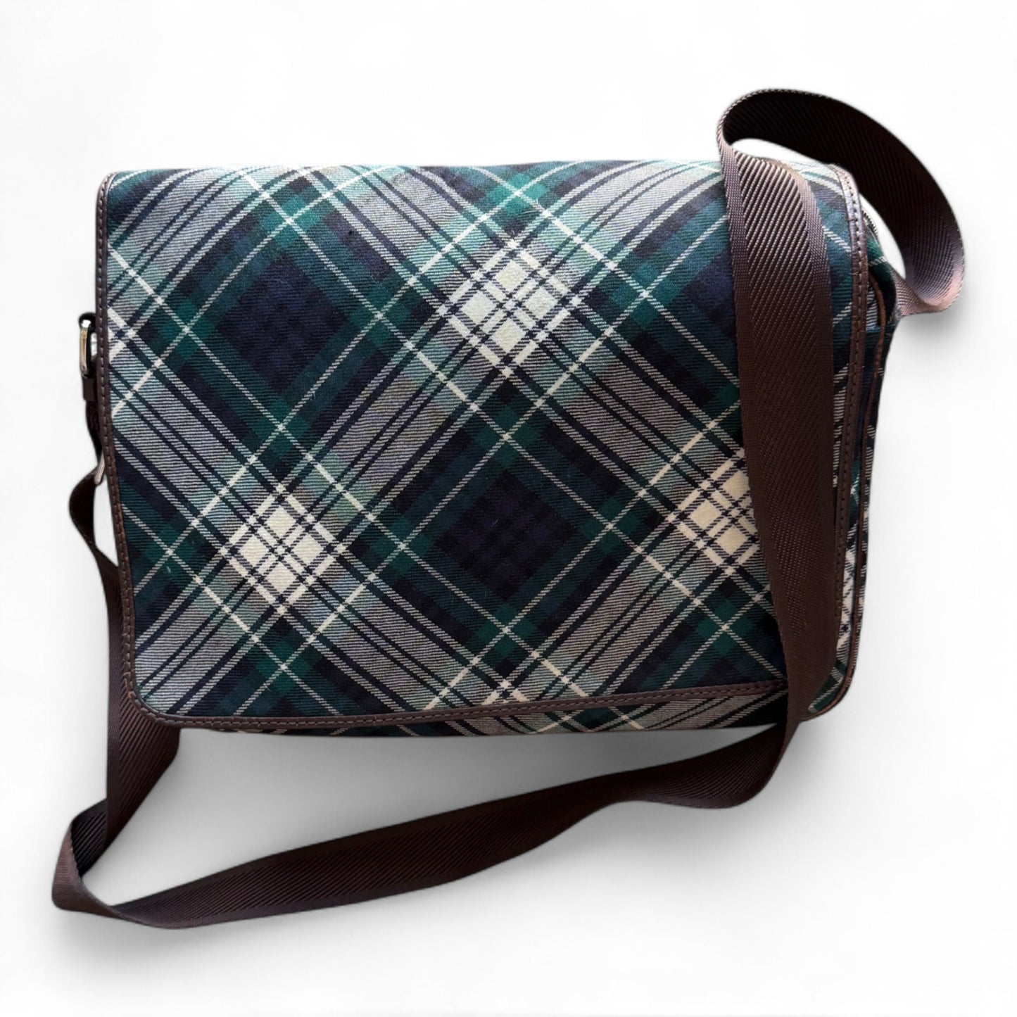 Vivienne Westwood Plaid Side Bag