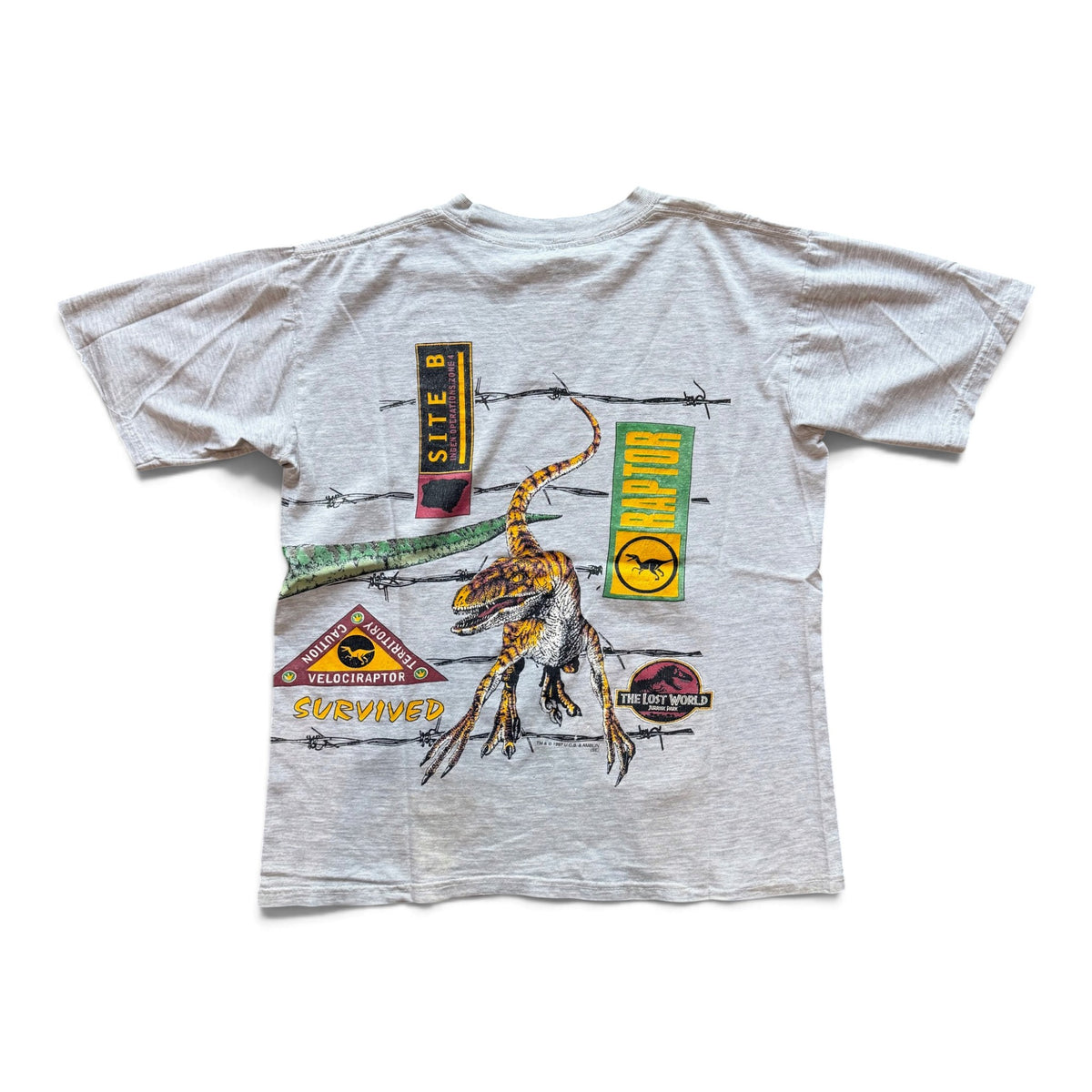 1997 Jurassic Park The Lost World T-Shirt Youth