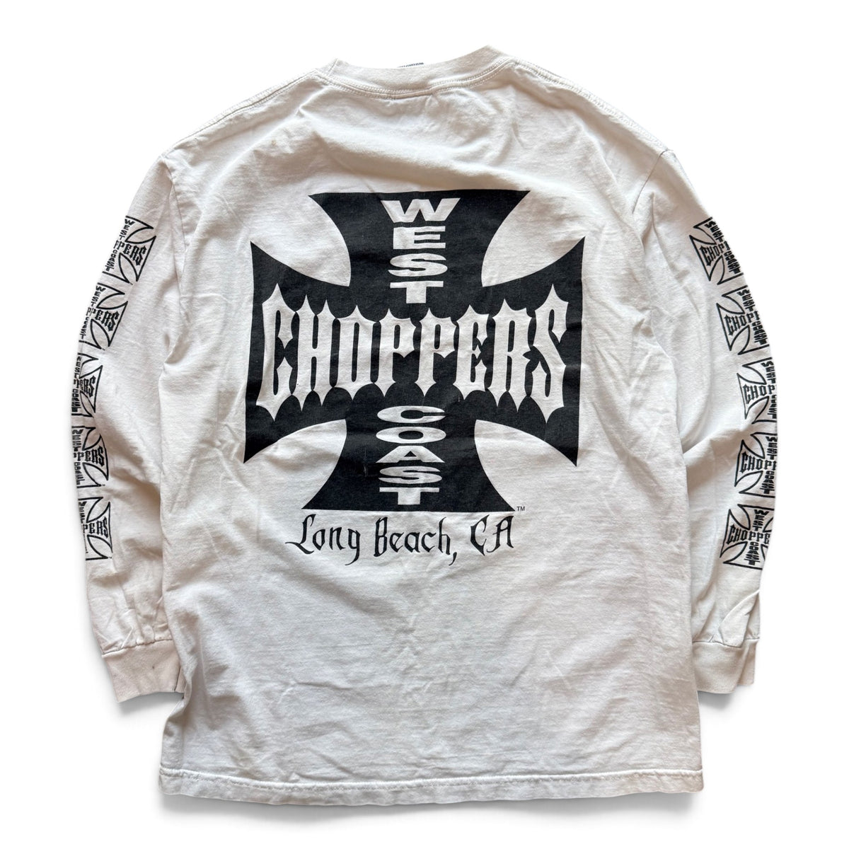 West Coast Choppers L/S T-Shirt Classic White