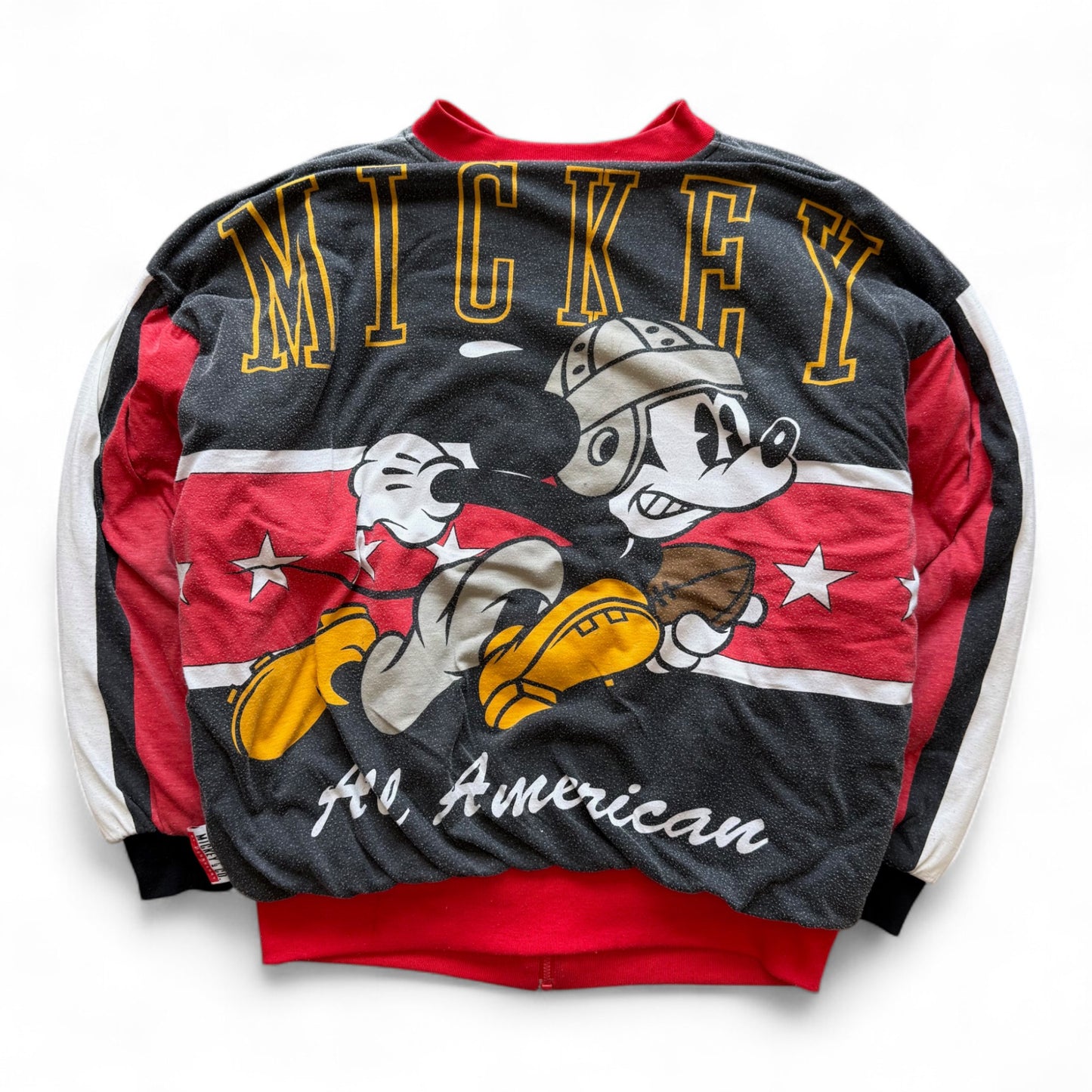 90's Mickey All American Zip-Up Jacket