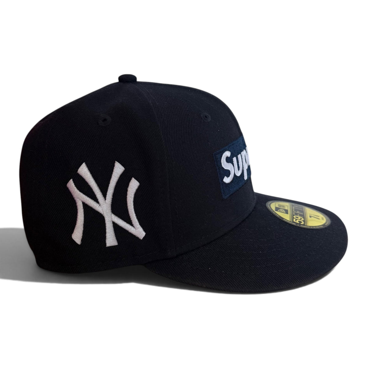 Supreme Yankees Box Logo New Era Fitted Hat