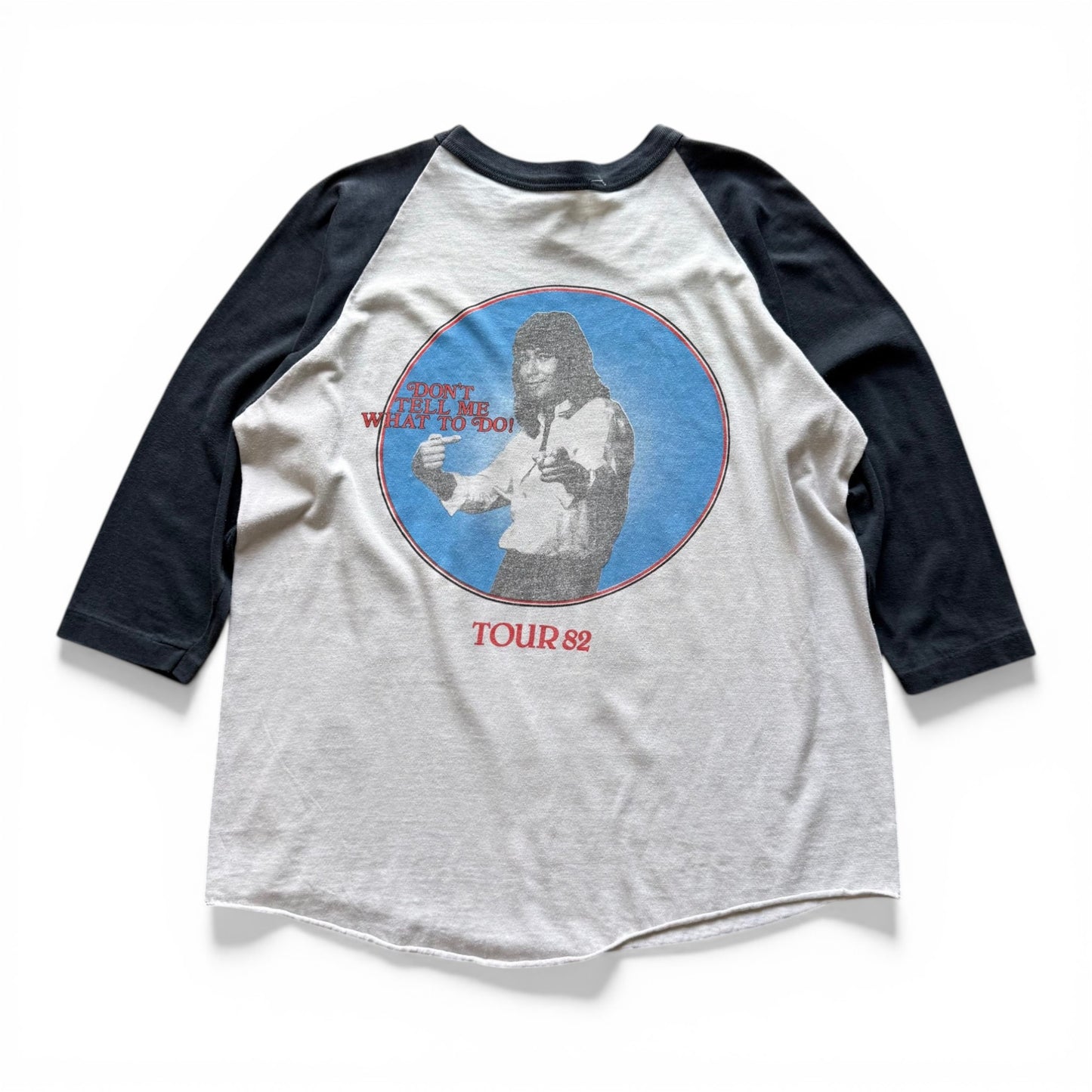 1982 Pat Travers Black Pearl Raglan T-Shirt