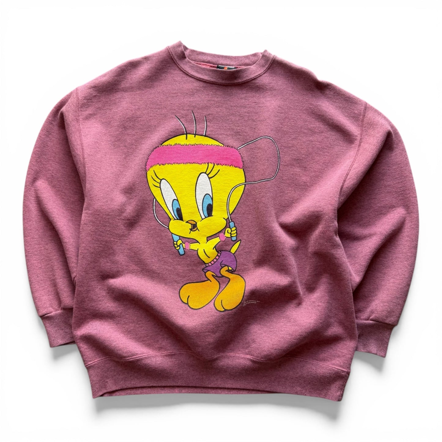 1990's Tweety Workout Crewneck