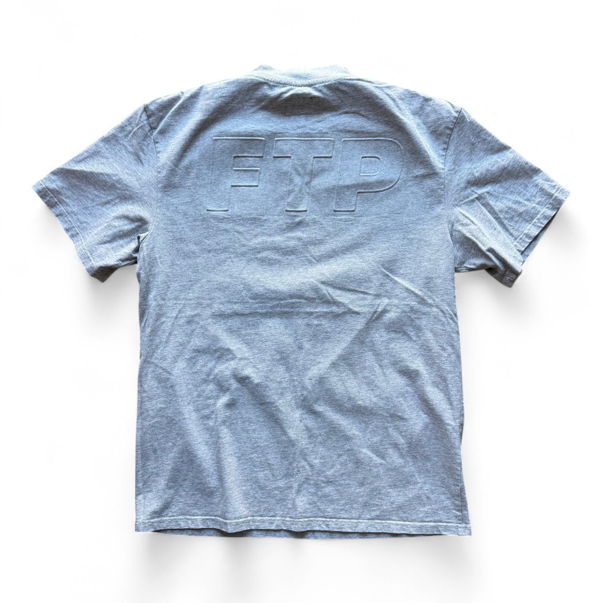 FTP Embossed Heather Grey T-Shirt