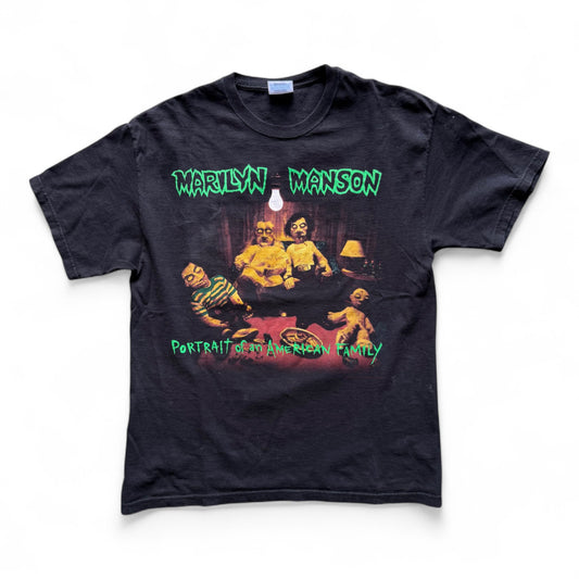 00's Marilyn Manson "Portrait of an American Family" T-Shirt