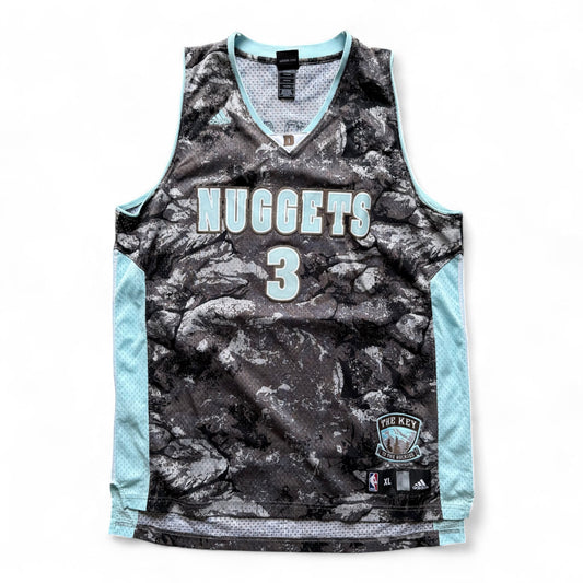 00's Adidas Nuggets Allen Iverson Camo Jersey