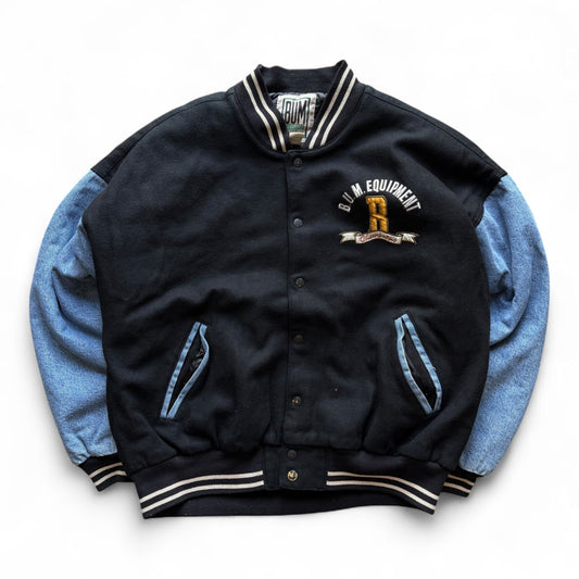 90's B.U.M. Equipment Varsity Jacket