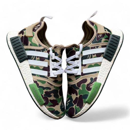 Adidas NMD R1 Bape Olive Camo