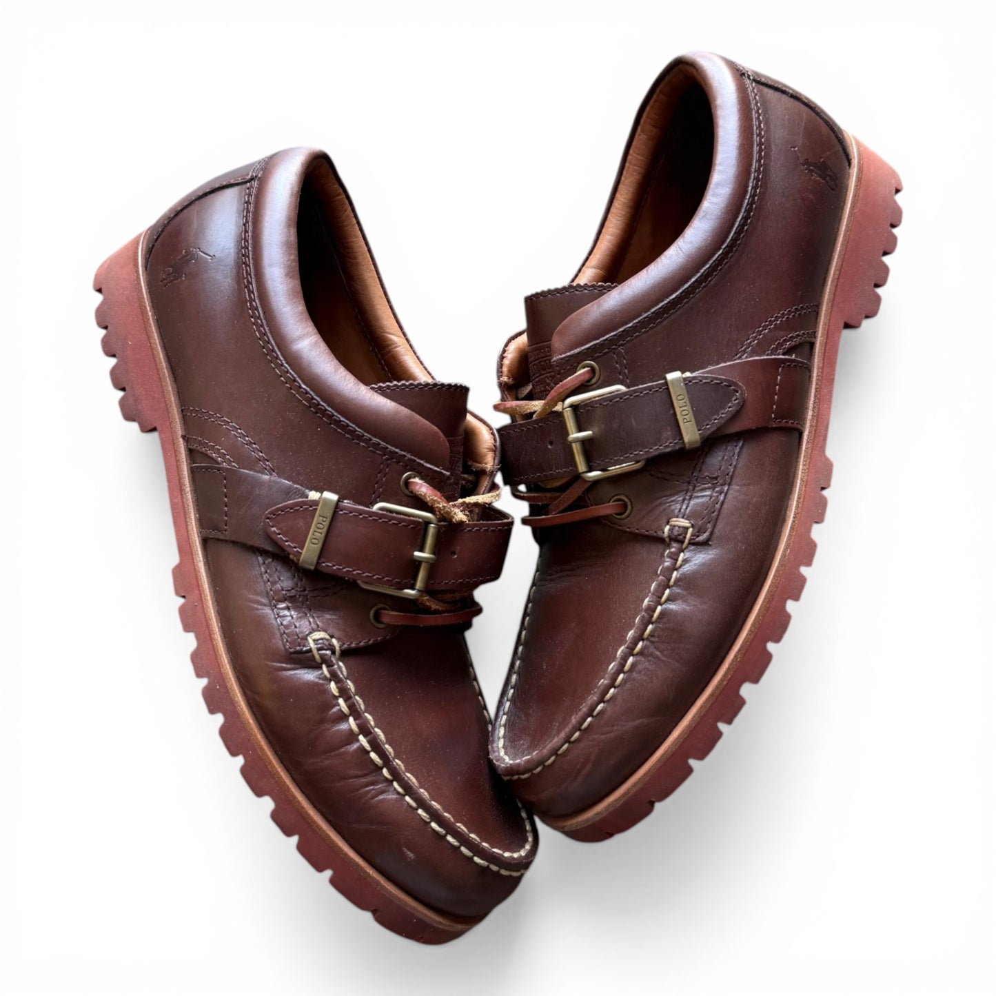 Polo Ralph Lauren Brown Leather Ranger