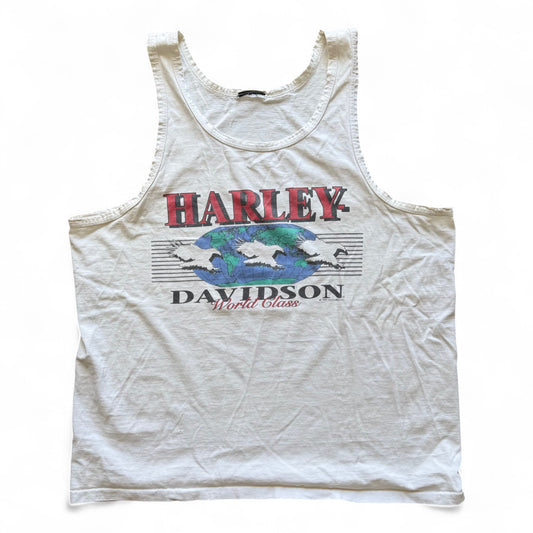 90's Harley Davidson "World Class" Tank Top T-Shirt