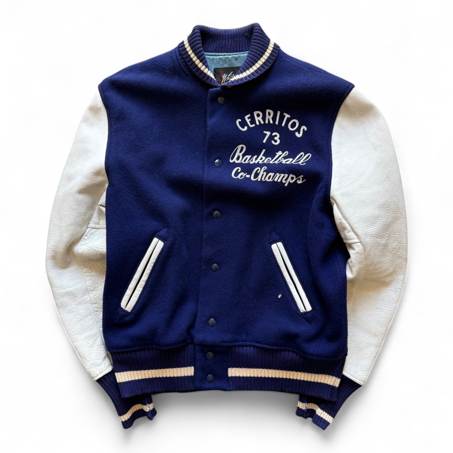 70's Cerritos College Basketball Co-Champs Letterman Jacket