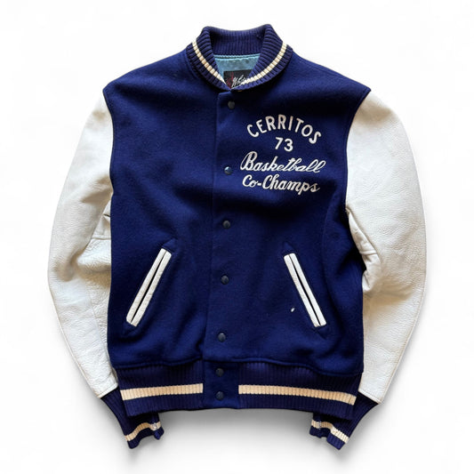 70's Cerritos College Basketball Co-Champs Letterman Jacket