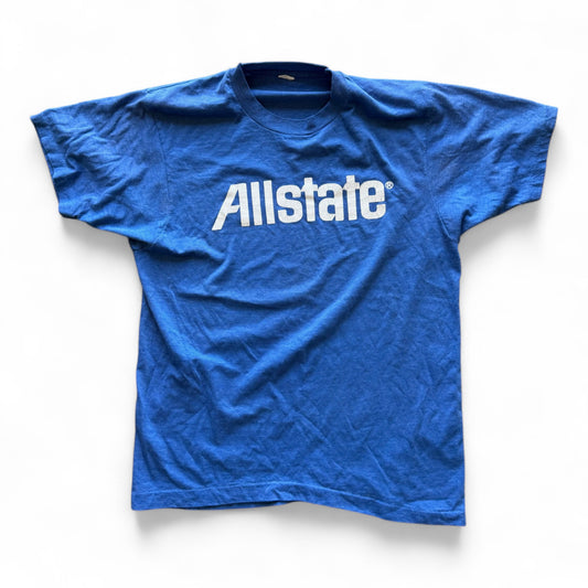 80's Allstate T-Shirt Blue