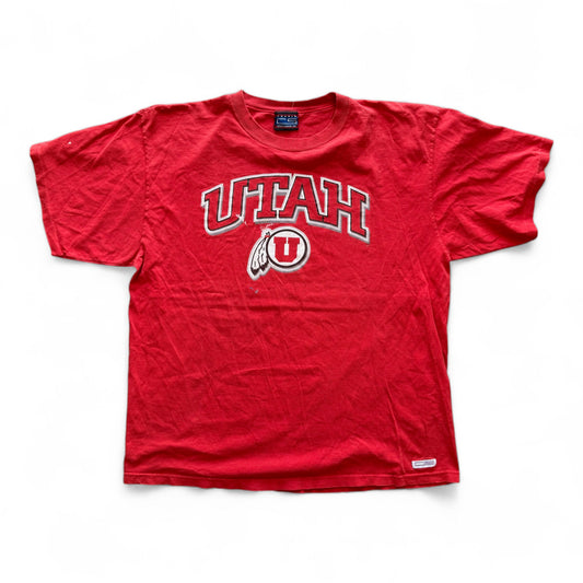 90's University of Utah T-Shirt Red