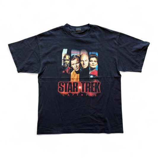 90's Star Trek Captains T-Shirt