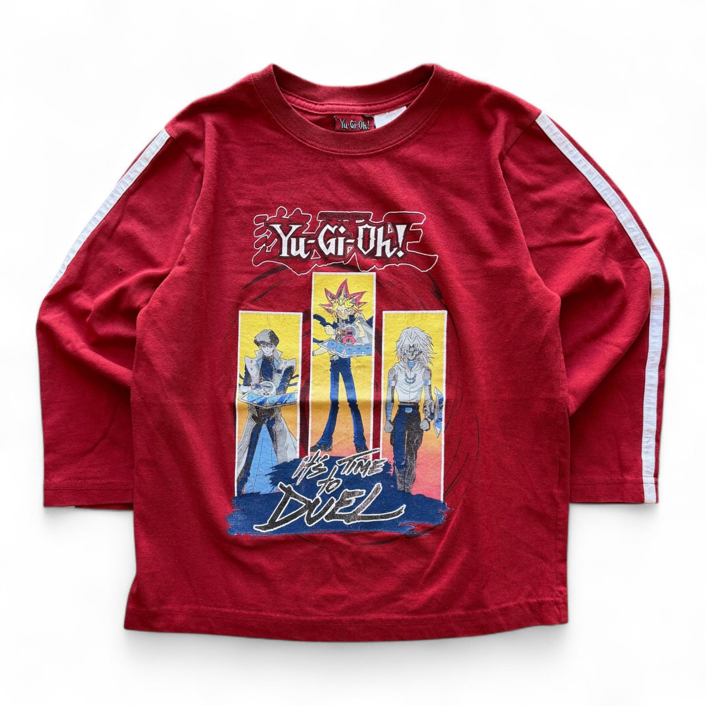 90's Yu-Gi-Oh! Youth L/S T-Shirt Red