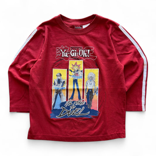 90's Yu-Gi-Oh! Youth L/S T-Shirt Red