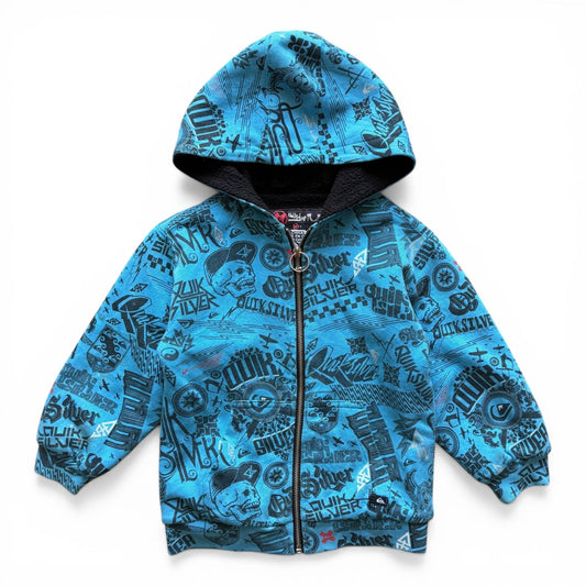 2000's Toddler Quicksilver Zip-Up Hoodie