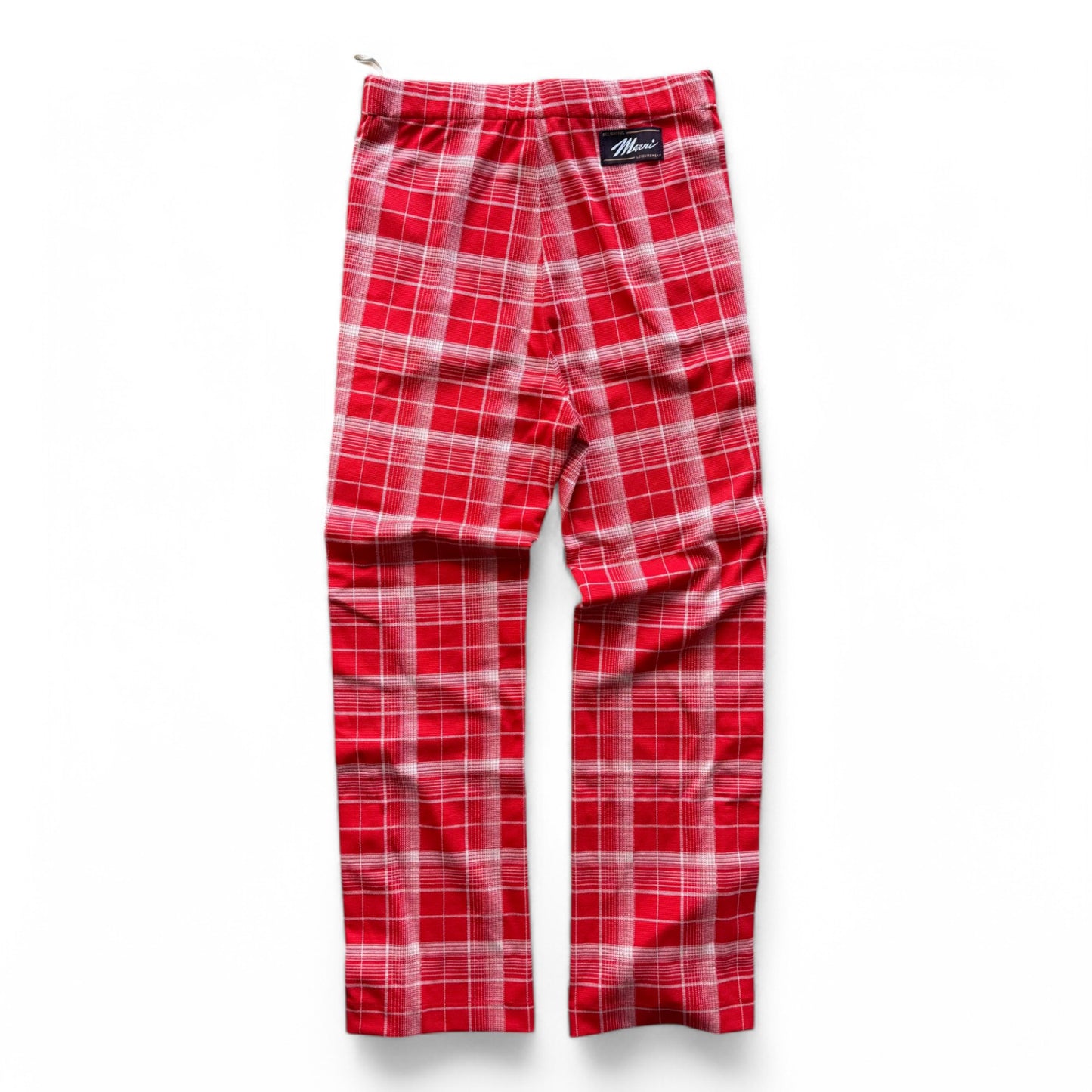 Marni Plaid Track Pants