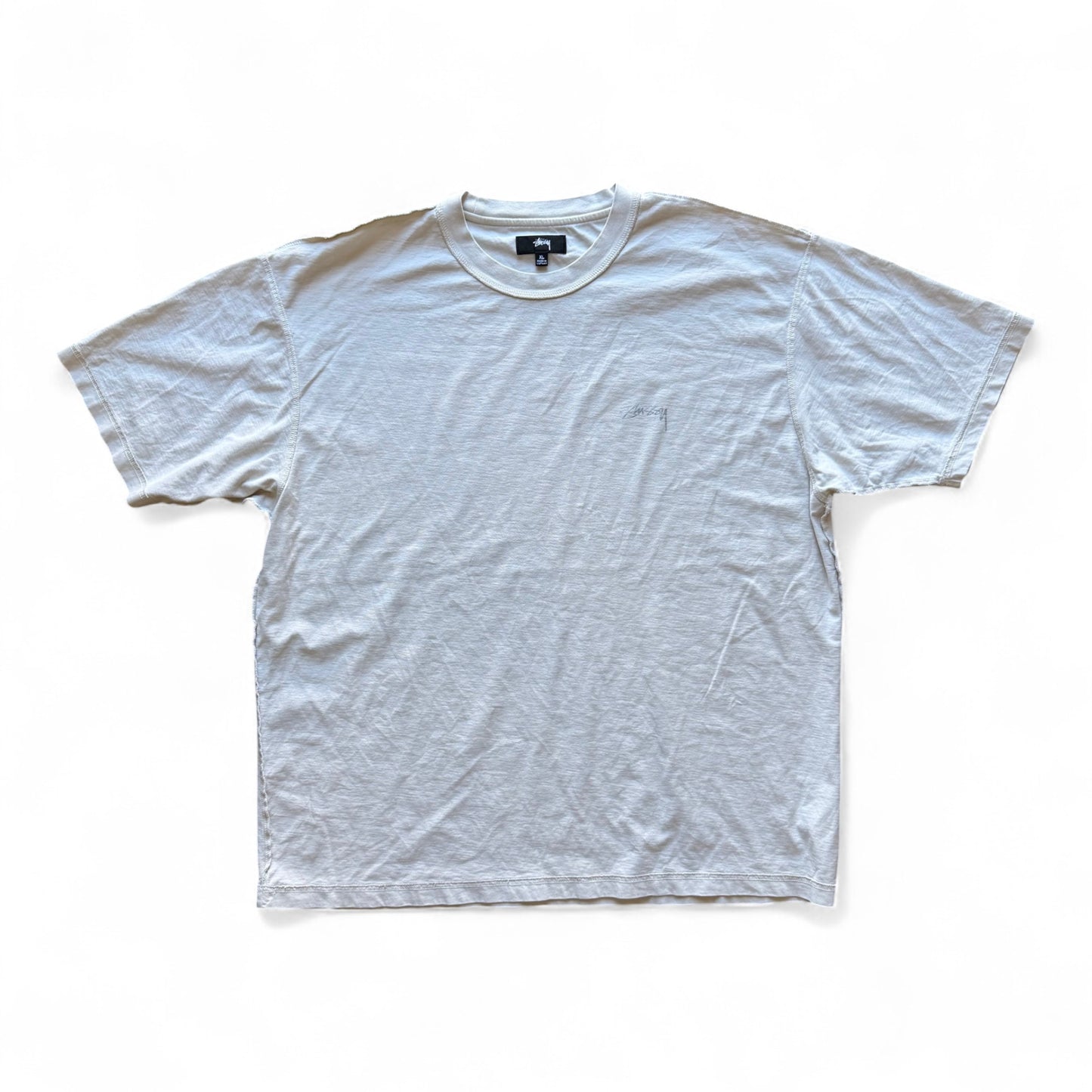 Stussy Inside Out T-Shirt Cream