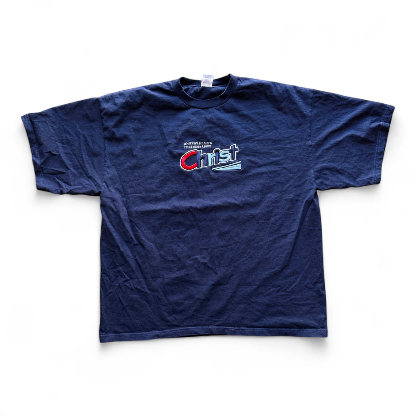 00's Christ T-Shirt Navy