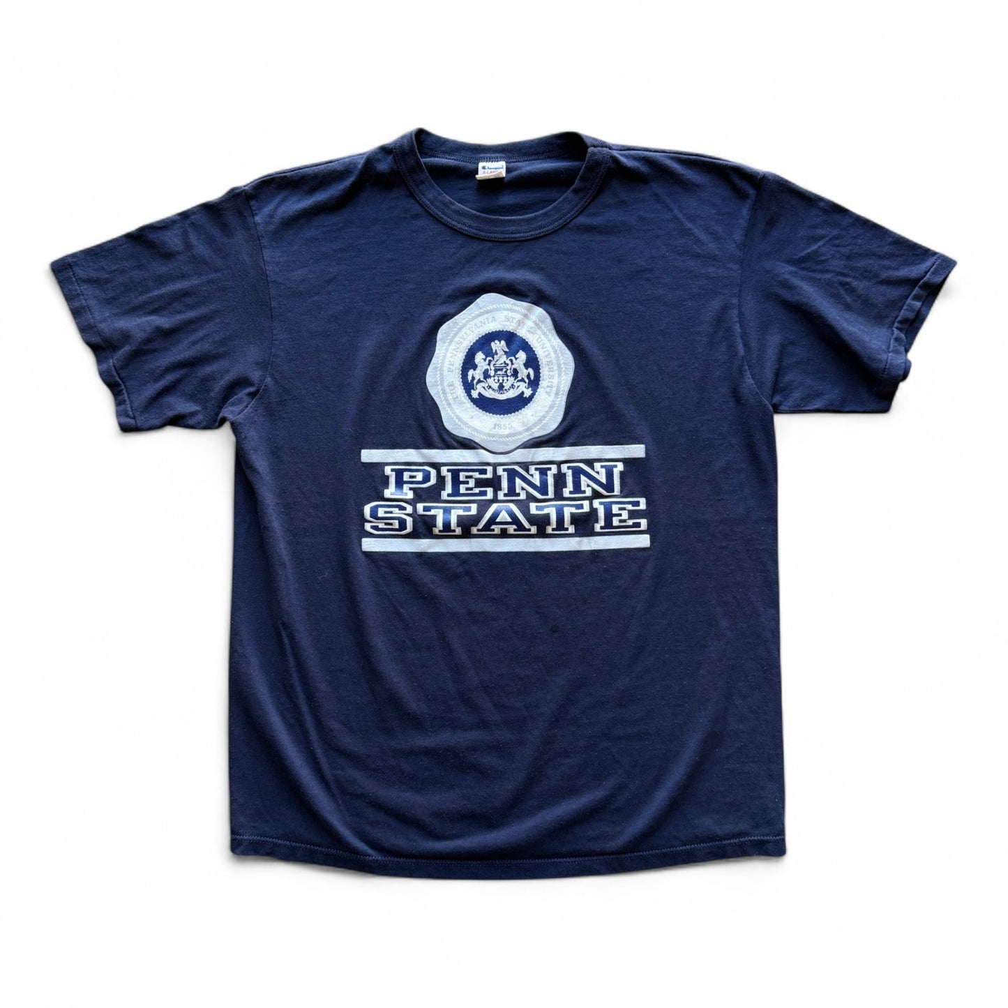 80's Penn State University T-Shirt Navy