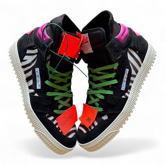Off-White 3.0 Court High Zebra