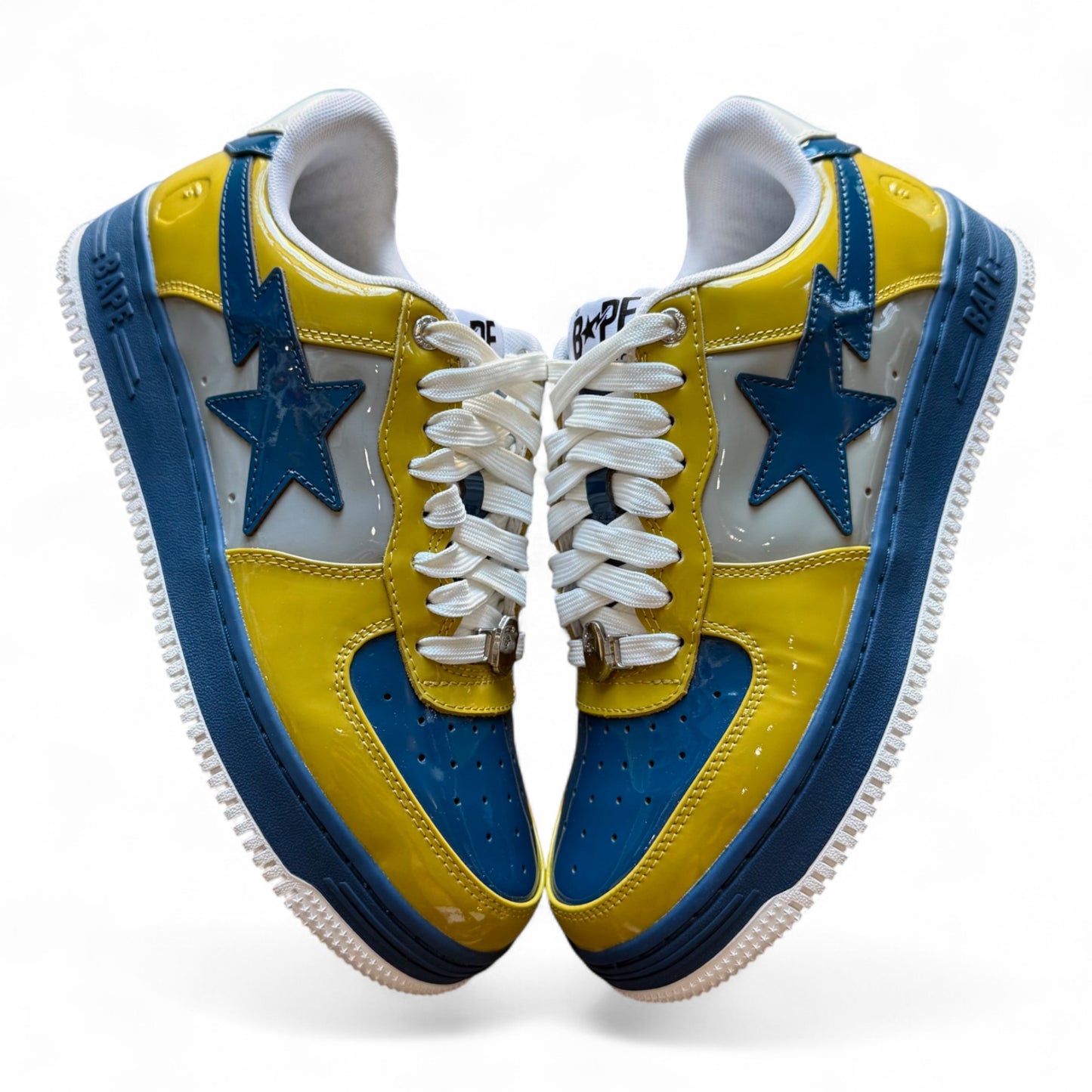 Bape Bapesta Yellow/Blue