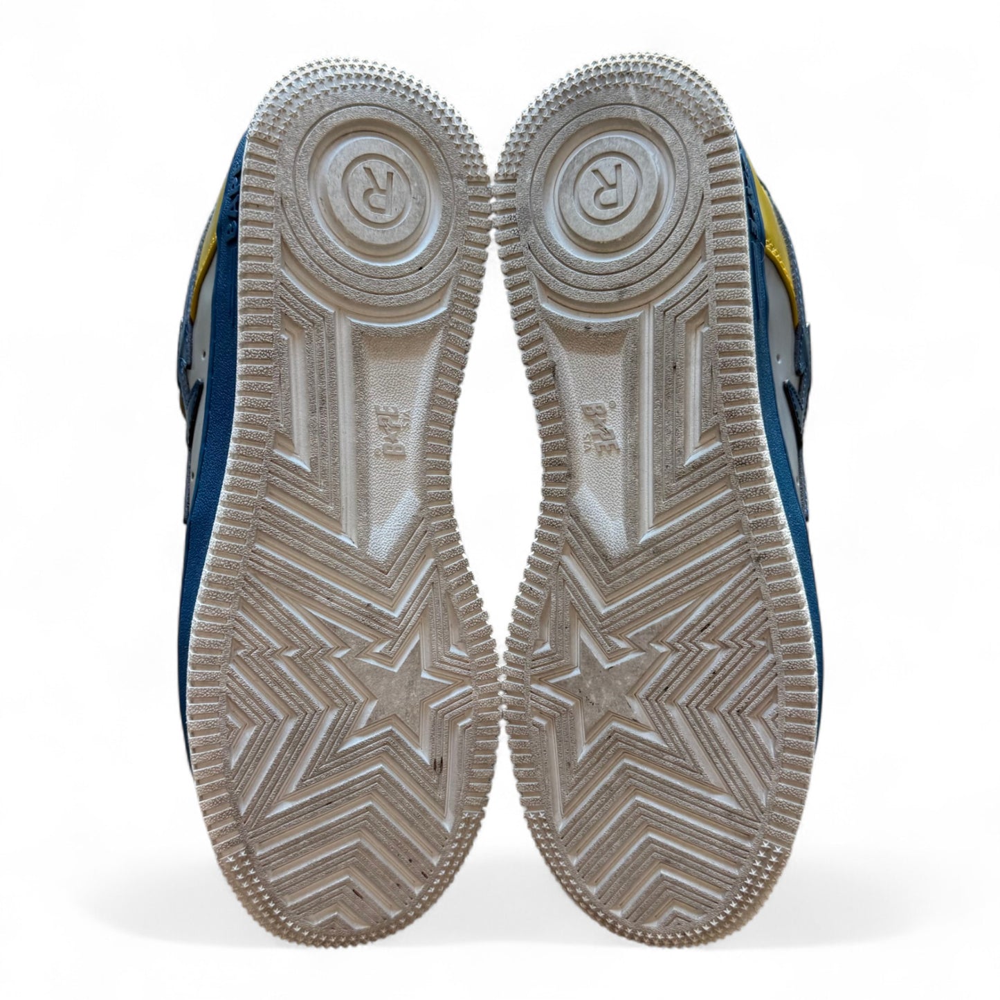 Bape Bapesta Yellow/Blue