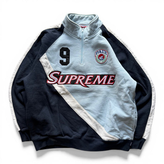 Supreme Equipe Quarter Zip Sweater